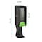 Alpine Industries Automatic Hands-Free Liquid/Gel Hand Sanitizer/Soap Dispenser with Floor Stand, 1200 mL, Black ALP430-L-S-BLK - alternate 6